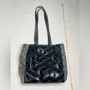 Issey Miyake Bao Bao Black Geometric Handbag